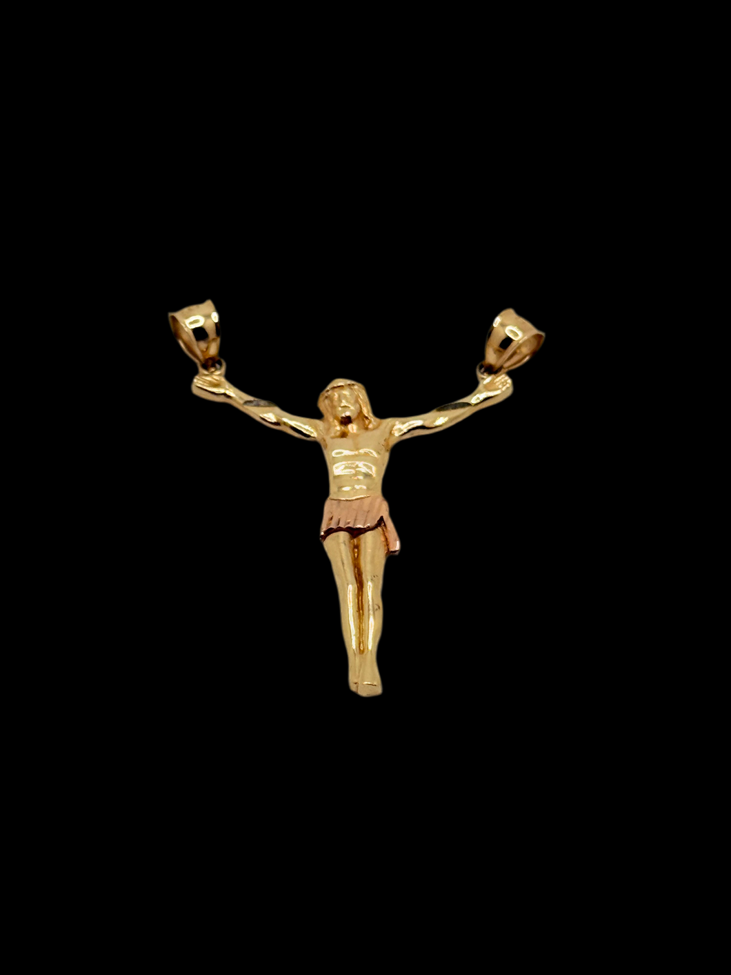 14K 2T Jesus Christ Body pendant