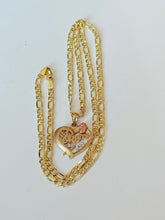 Cadena 14 kt con medalla de mom #1