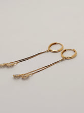 14 kt solid gold earrings