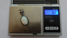 ANN CURLEY OPAL STERLING PENDANT OCTOBER BIRTHSTONE OPAL CABOCHON