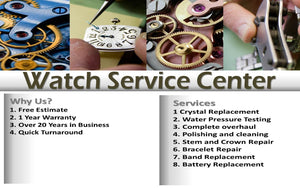 WATCH BATTERY REPLACEMENT ON LUXURY BRANDS